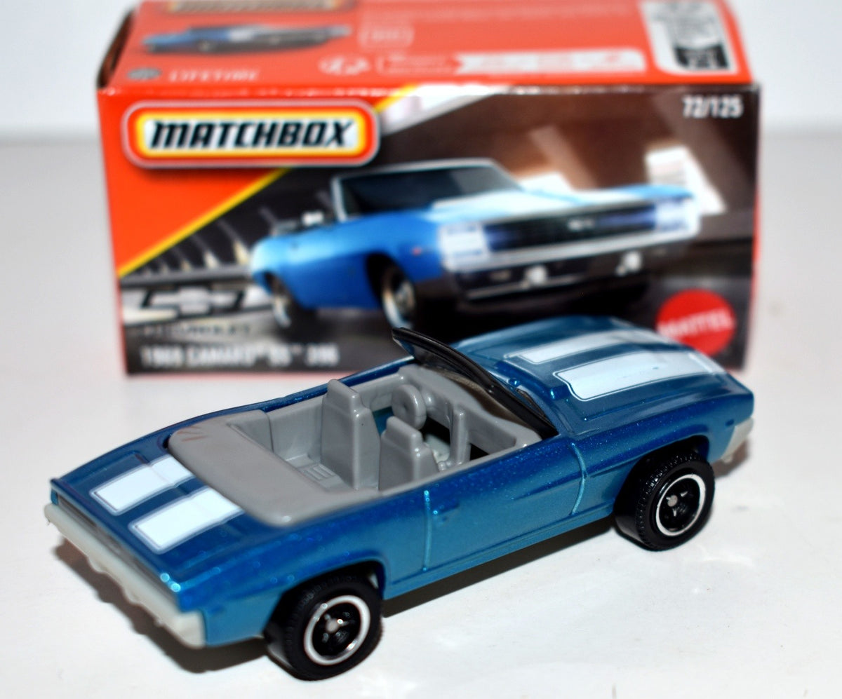 Matchbox  Power Grabs 1969 Chevy Camaro SS-396 Convertible