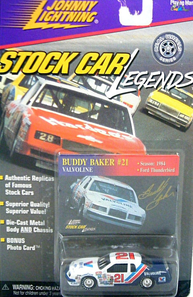 Johnny Lightning Buddy Baker 84 Vavoline Ford Thunderbird