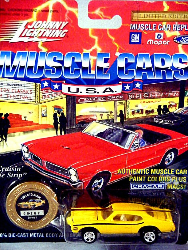 Johnny Lightning Muscle Cars USA - 1969 Pontiac GTO Judge