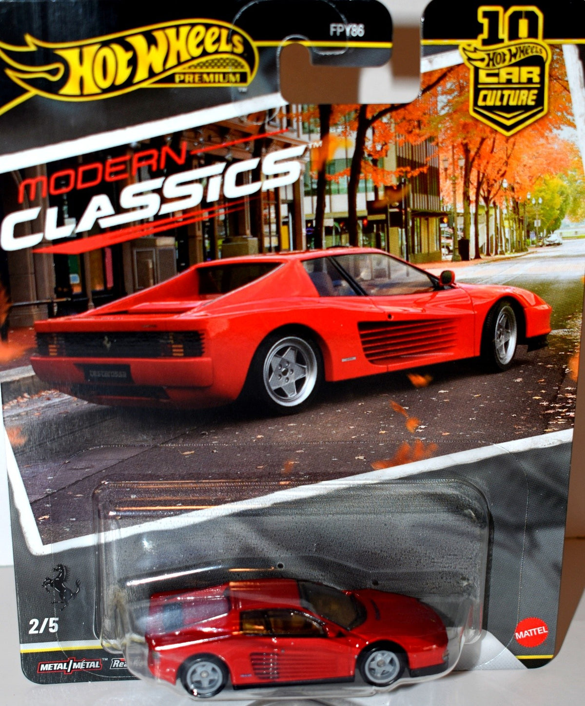 Hot Wheels Modern Classics - Ferrari Testarossa