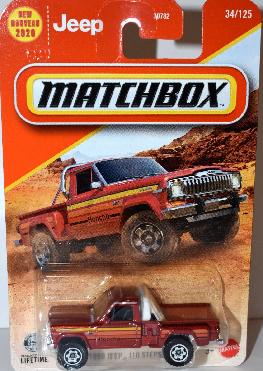 Matchbox - New for 2026 - 1980 Jeep Honcho J10 Stepside
