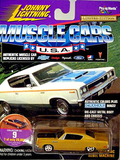 Johnny Lightning Muscle Cars USA - 1970 American Motors Rebel Machine