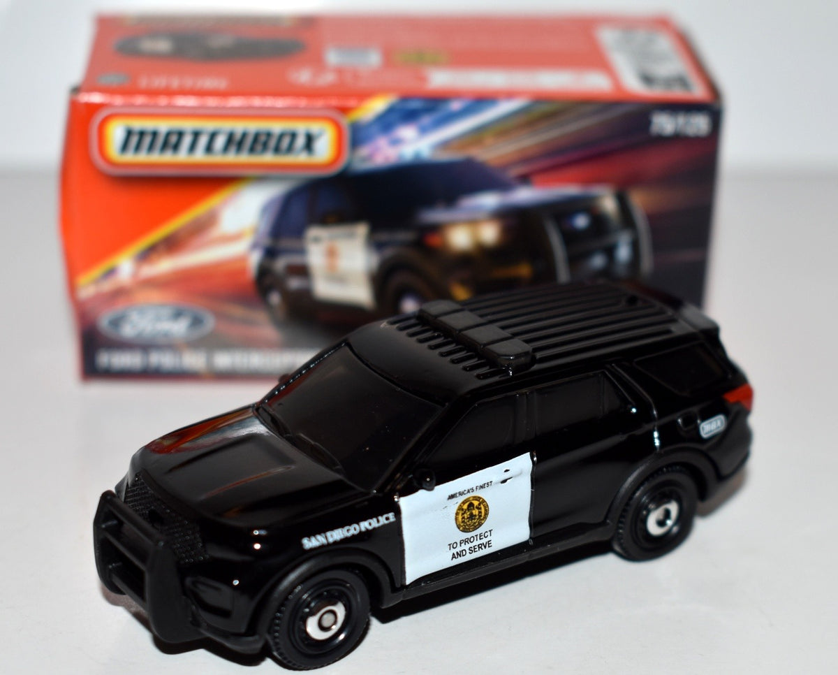 Matchbox Power Grabs - San Diego Police Ford Interceptor Utility Police Truck