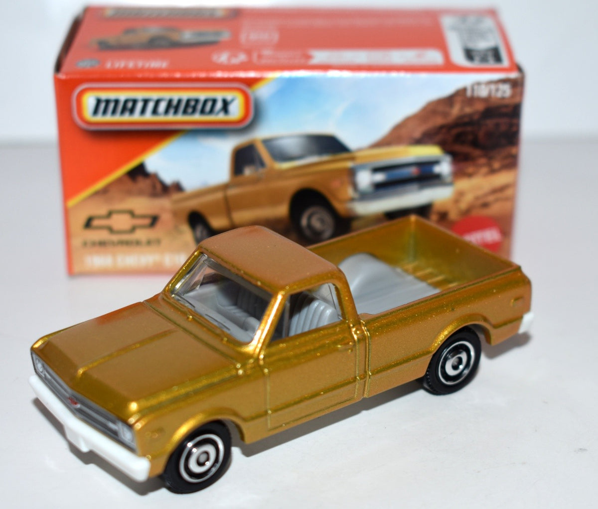 Matchbox  Power Grabs 1968 Chevrolet C10 Pickup Truck