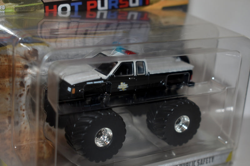 Greenlight - Kings of Krunch Hot Pursuit- Texas State Trooper 1990 GMC S-15 4x4 Pickup Truck