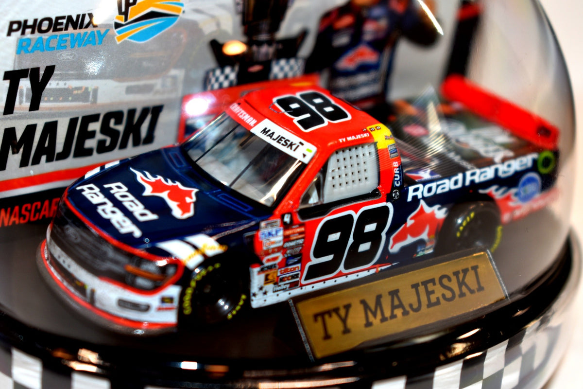 Winners Circle -  Ty Majeski Phoenix Winning Road Ranger Ford F-150 Race Truck