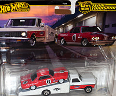 Hot Wheels Car Culture - Team Transport - Yenko - 1966 Chevy Corvair Yenko Stinger & Yenko's 72 Chevy Ramp Truck.