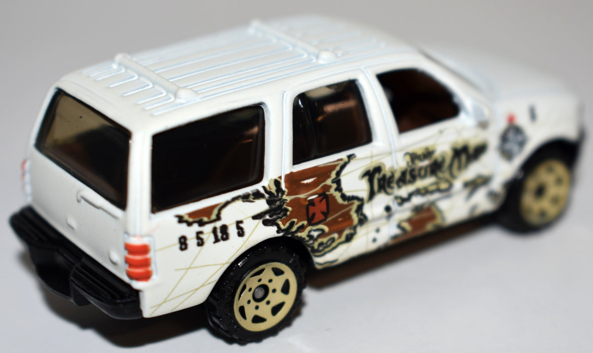 Matchbox Ford Expedition Pirate Treasure Map