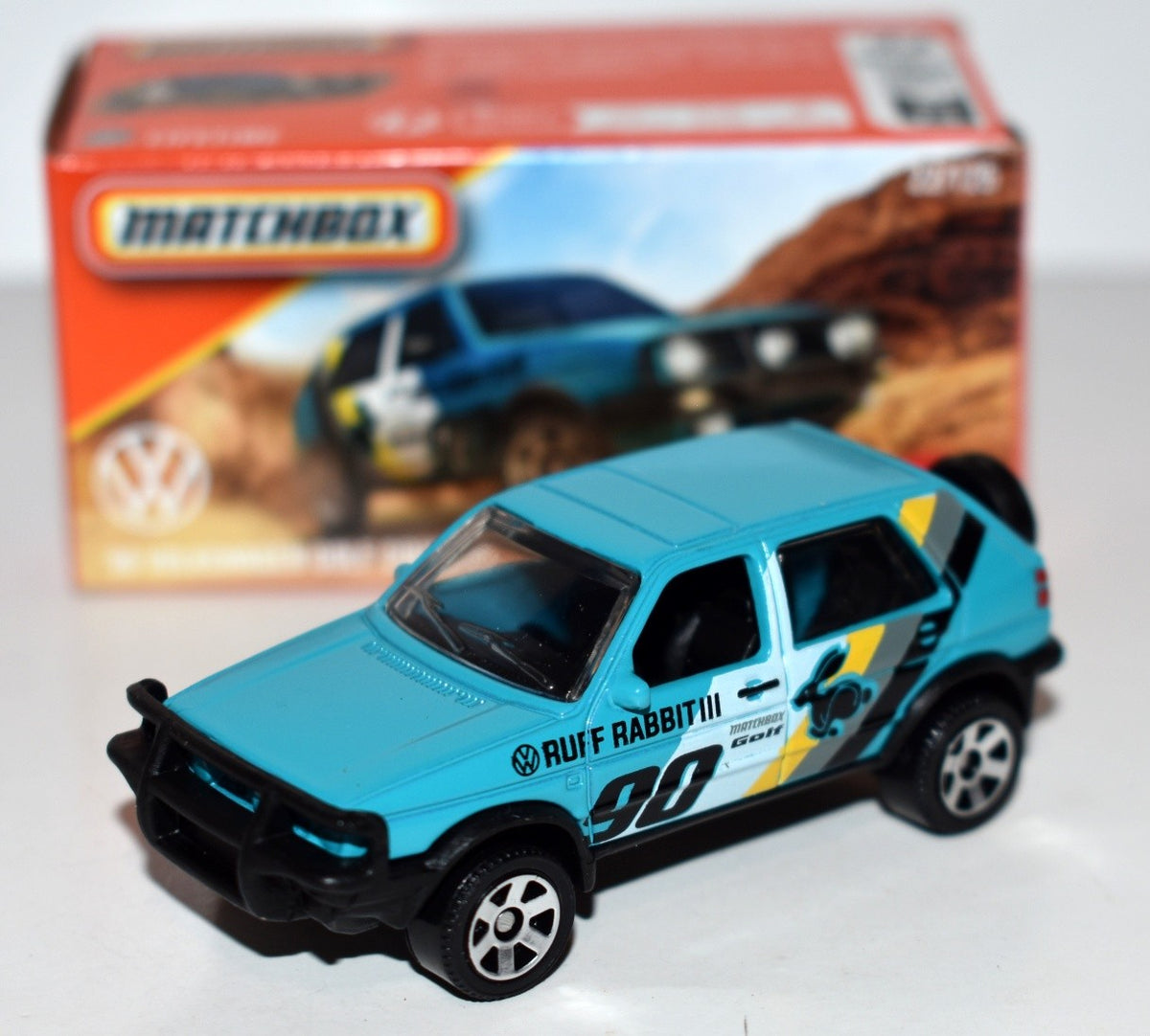 Matchbox  Power Grabs - Ruff Rabbit III - Volkswagen Golf  Country 4x4