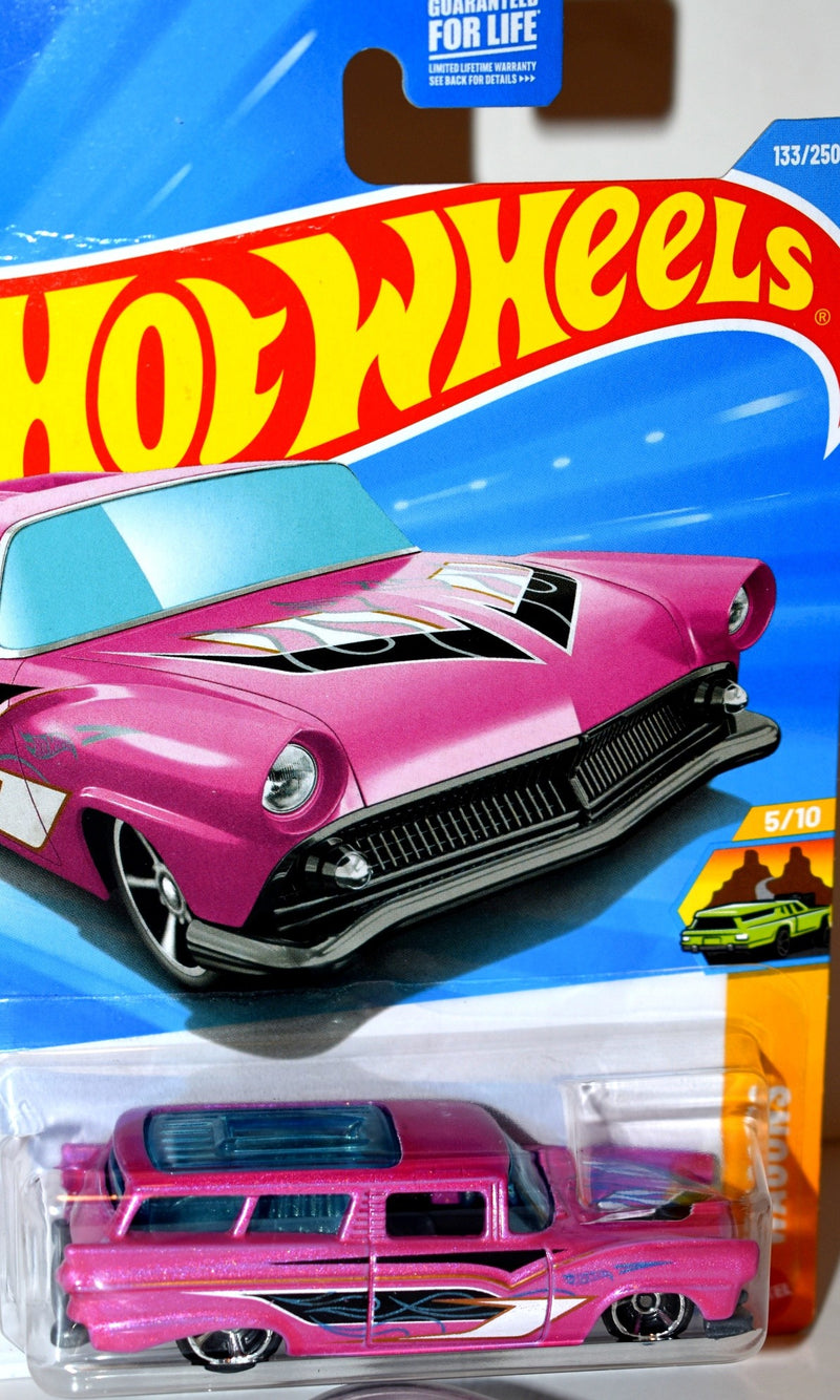 Hot Wheels 1955 Ford Station Wagon - 8 Crate 