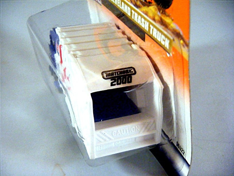 Matchbox 2000 Millennium Logo Chase Series - Cleveland Trash Truck