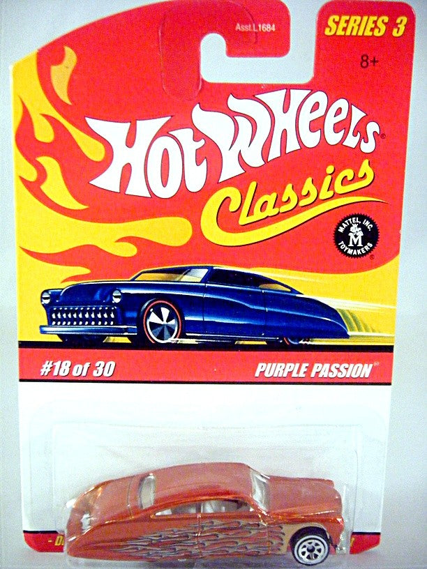 Hot Wheels Classics - Purple Passion Lead Sled Custom Mercury