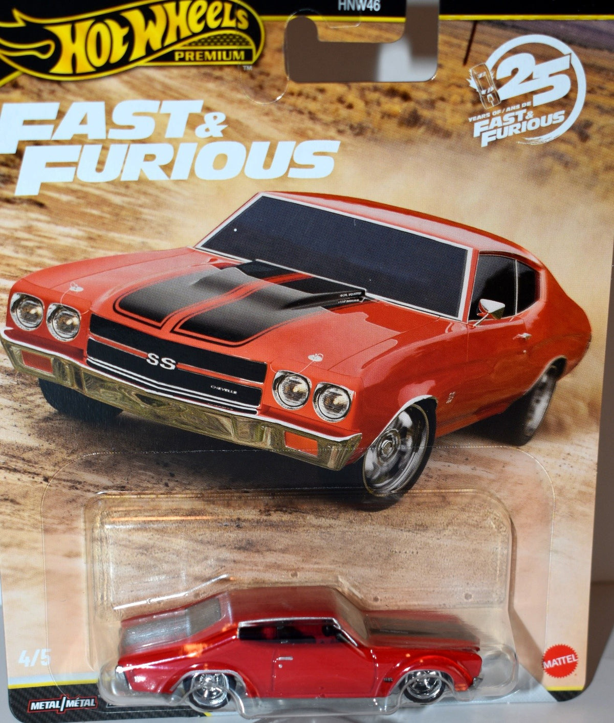 Hot Wheels Premium - Fast & Furious - 1970 Chevrolet Chevelle SS