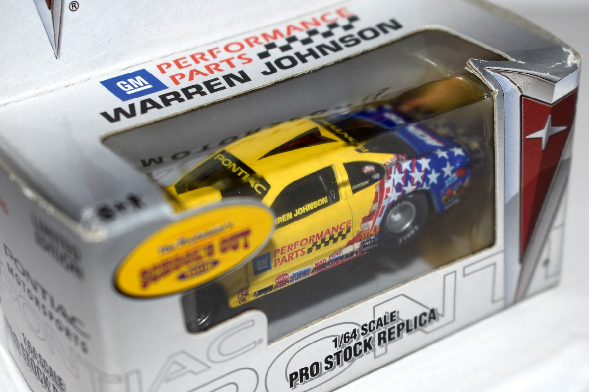 Racing Champions - Pontiac Motorsports Promo - Warren Johnson's School's Out NHRA PRo Stock Pontiac Grand Am