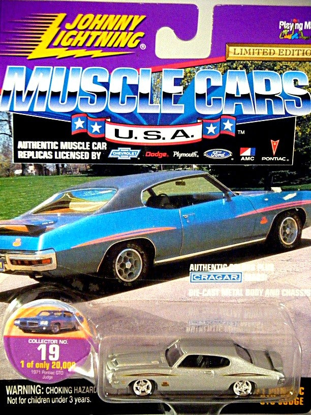 Johnny Lightning Muscle Cars USA - 1971 Pontiac GTO Judge