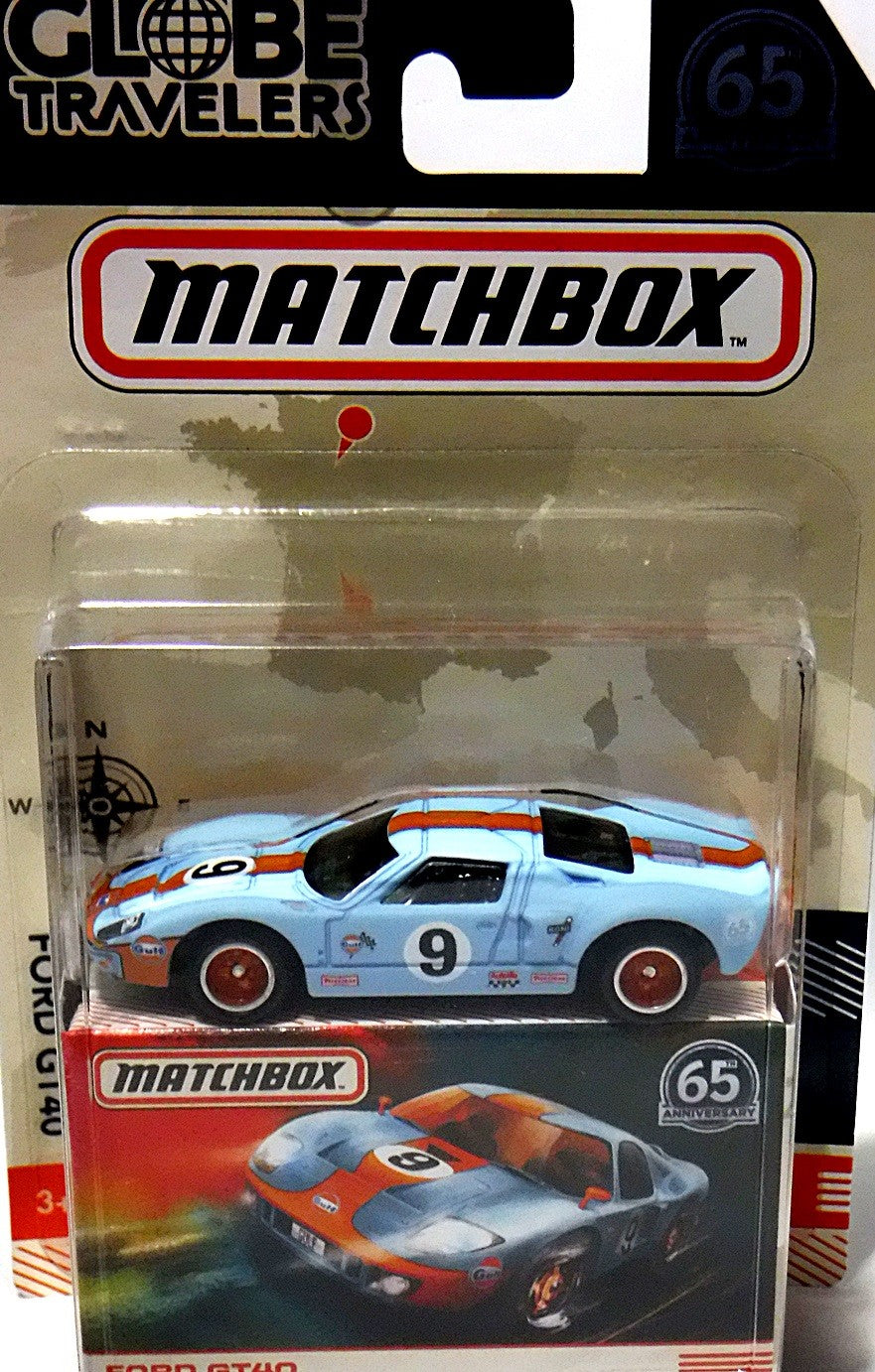 Matchbox Globe Travelers - Ford GT40