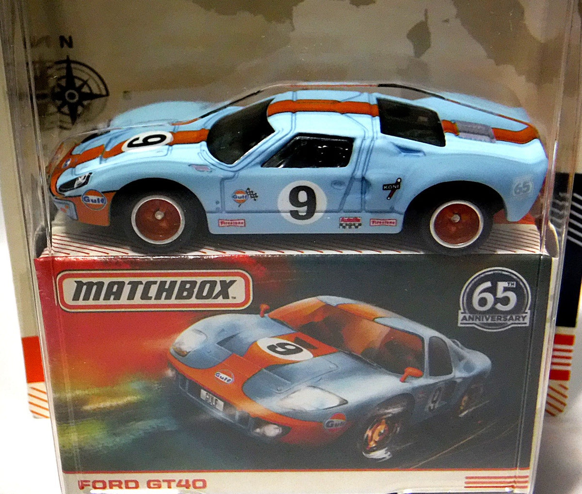 Matchbox Globe Travelers - Ford GT40
