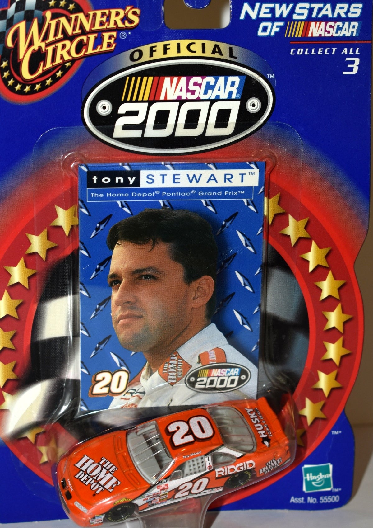 Winners Circle -  Tony Stewart Joe Gibbs Racing Pontiac Grand Prix Stock Car