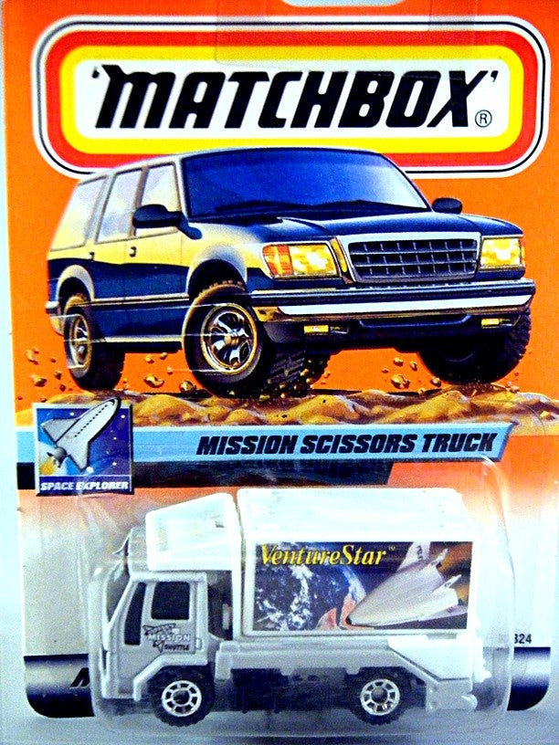 Matchbox 2000 Millennium Logo Chase Series - Airport Food Service Scissors Truck