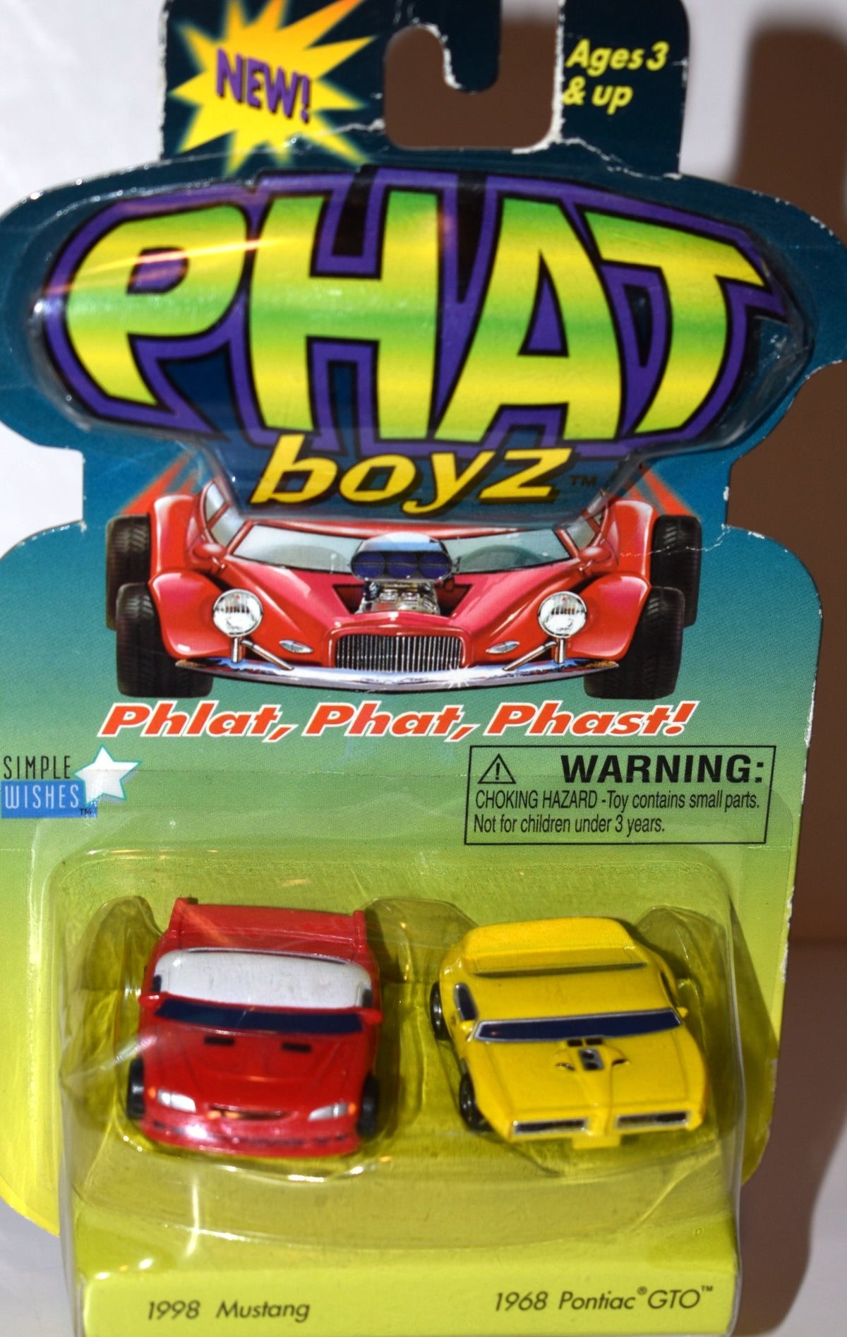 Phat boyz - 1998 Ford Mustang & 1968 Pontiac GTO Set
