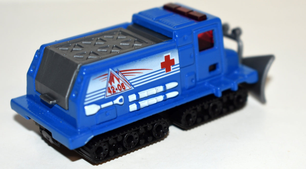 Matchbox Snow Groomer Mountain Rescue Vehicle