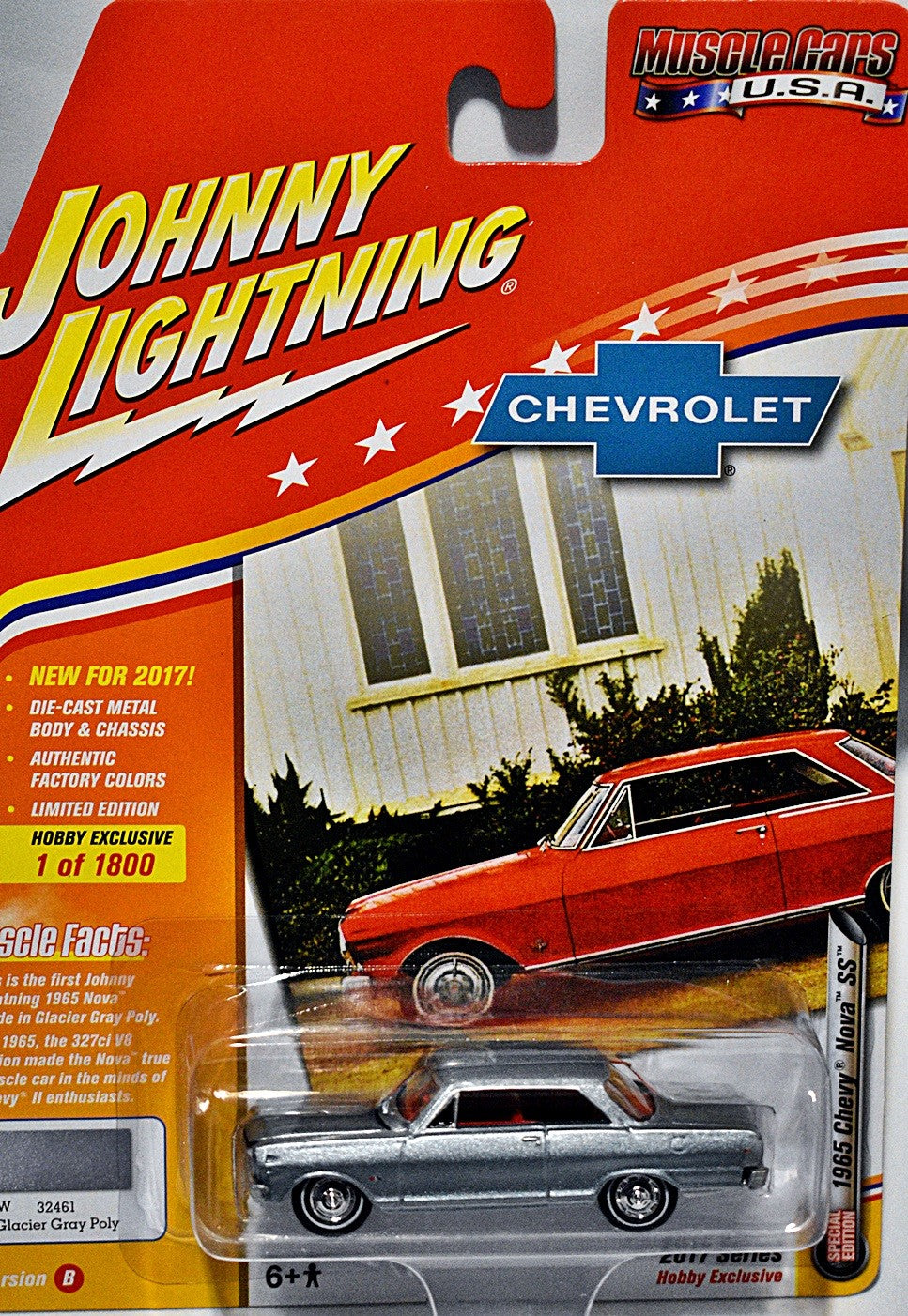 Johnny Lightning Muscle Cars USA - 1965 Chevrolet Nova SS