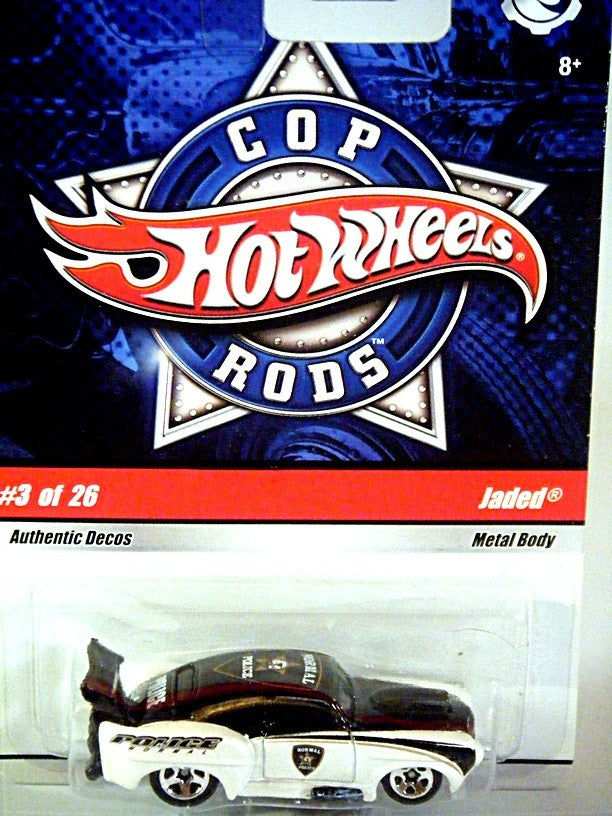Hot Wheels Cop Rods Ford Henry J Gasser Police Car