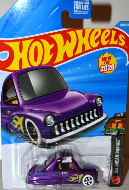 Hot Wheels New for 2026 - Tooned Purple Passion Merc Lead Sled