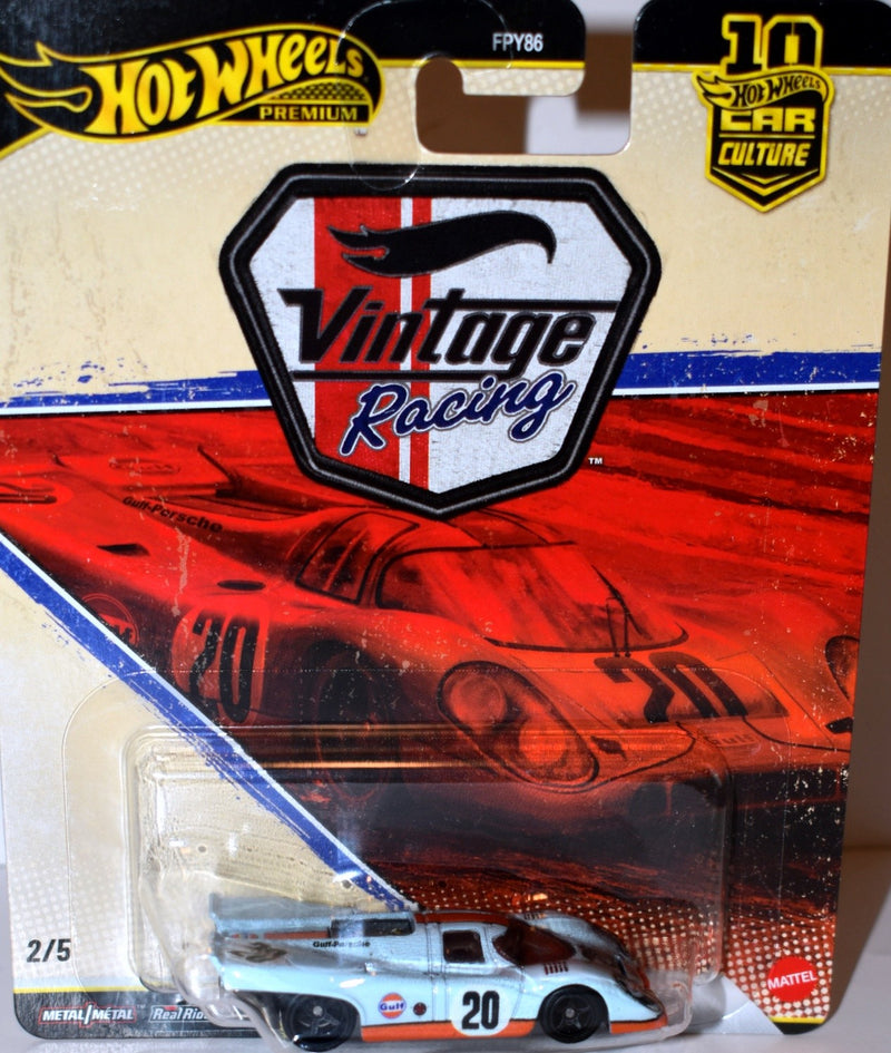 Hot Wheels Vintage Racing - Gulf Racing Porsche 917K