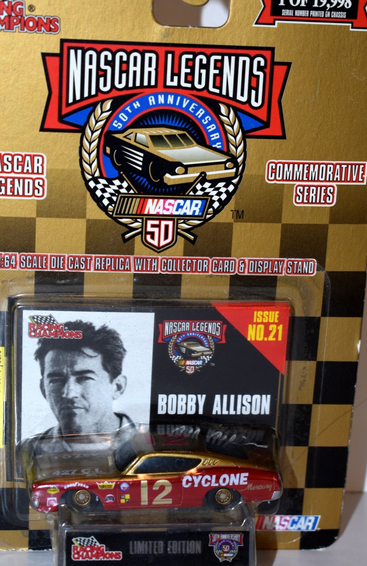 Racing Champions - Bobby Allison Mercury Cyclone 427 Stock Car