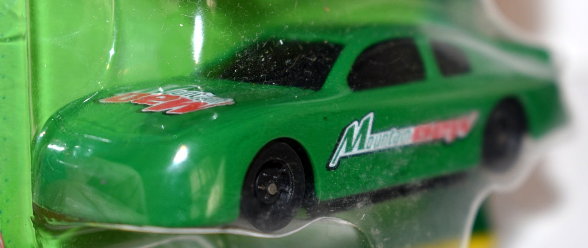 Golden Wheels - Mountain Dew NASCAR Promo Set with NASCAR Truck and Cup Car