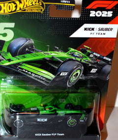 Hot Wheels Formula 1 - 2025 Series - KICK Sauber No. 5 F1 Team