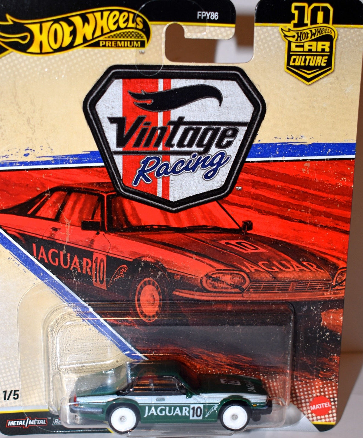 Hot Wheels Vintage Racing - Jaguar XJS