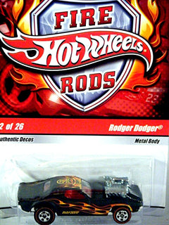 Hot Wheels Fire Rods - Dodge Challenger - Rodger Dodger