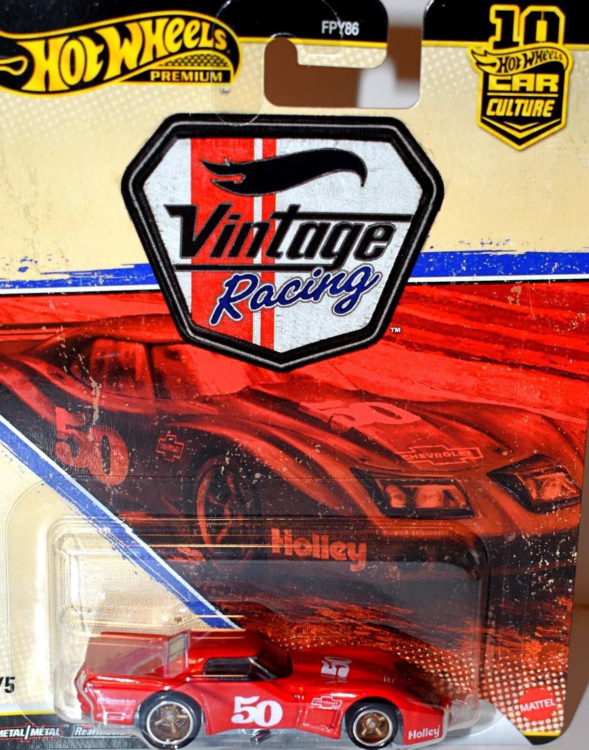 Hot Wheels Vintage Racing - Greenwood 1976 Chevrolet Corvette