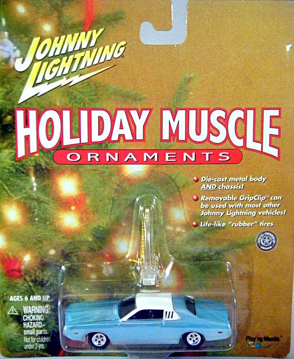 Johnny Lightning Holiday Muscle - 1973 Dodge Charger