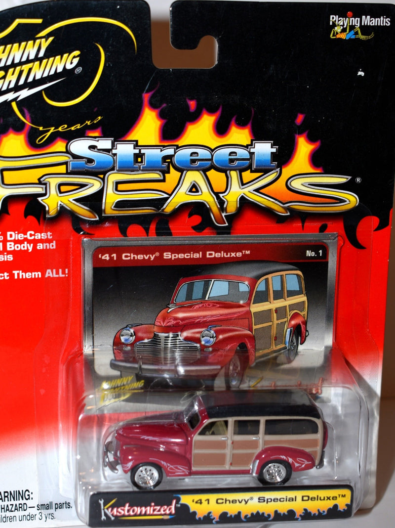 Johnny Lightning Kustomized 1941 Chevrolet Special Deluxe Woody Wagon