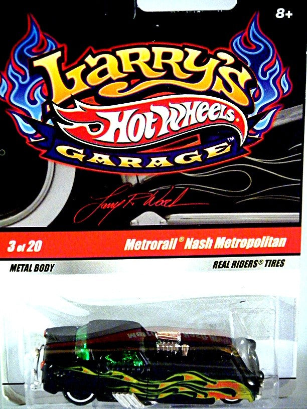 Hot Wheels Larrys Garage Nash Metropolitan NHRA Dragster
