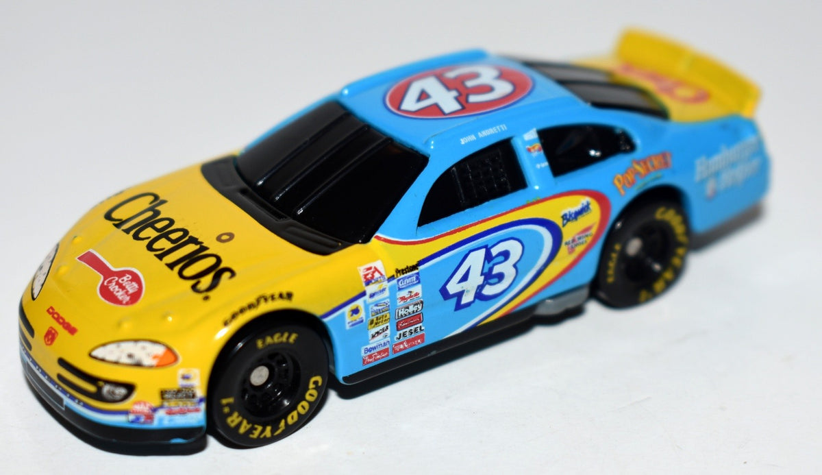 General Mills On- Pack Promo - John Andretti Cheerios Dodge Intrepid NASCAR stock car
