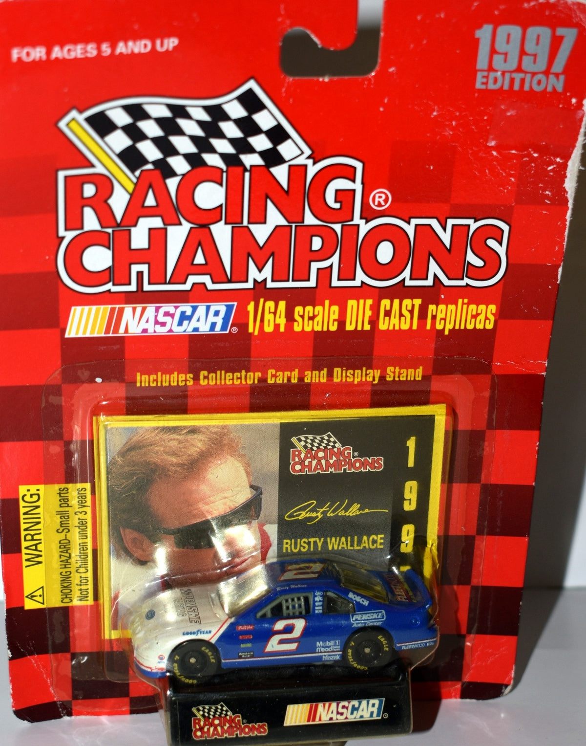 Racing Champions - Rusty Wallace Penske Racing 1997 Ford Thunderbird