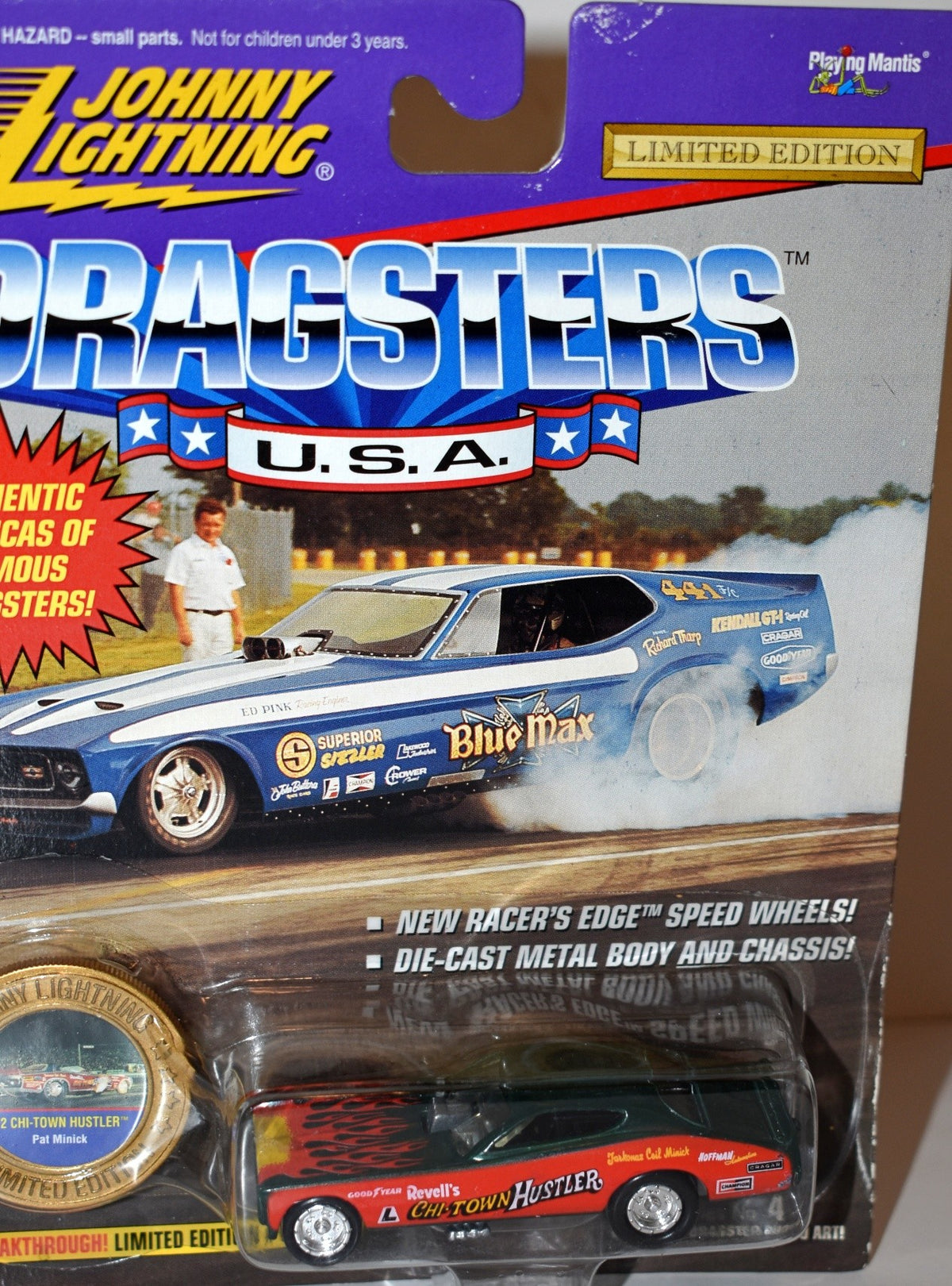 Johnny Lightning 1972 Dodge Charger Chi Town Hustler NHRA Funny Car