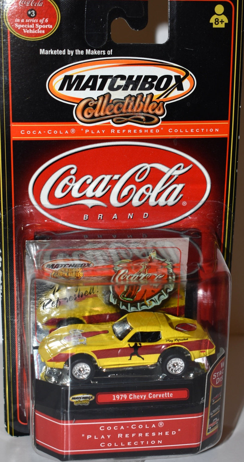 Matchbox Collectibles - Coca-Cola 1979 Chevy C3 Corvette Coupe