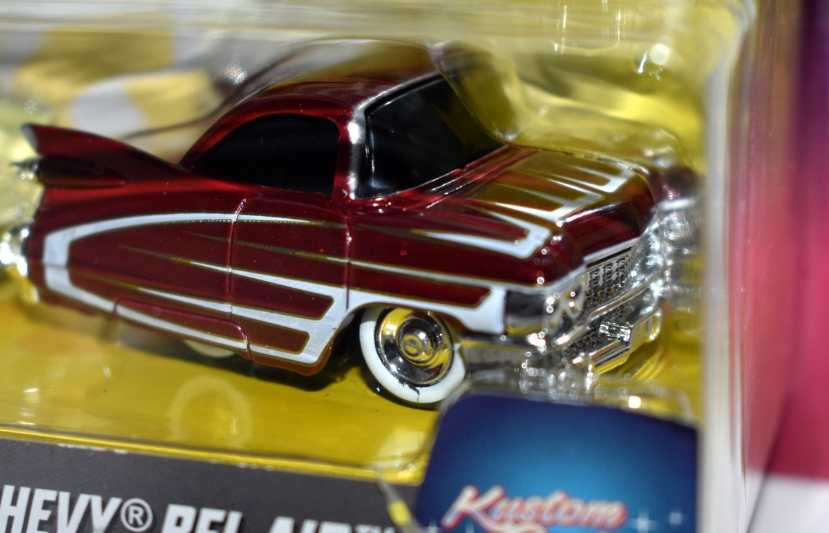 MGA Entertainment - Car Tuned 50's Kustom Cruisers Set - 59 Cadillac Eldorado & 57 Chevy (Error Package)