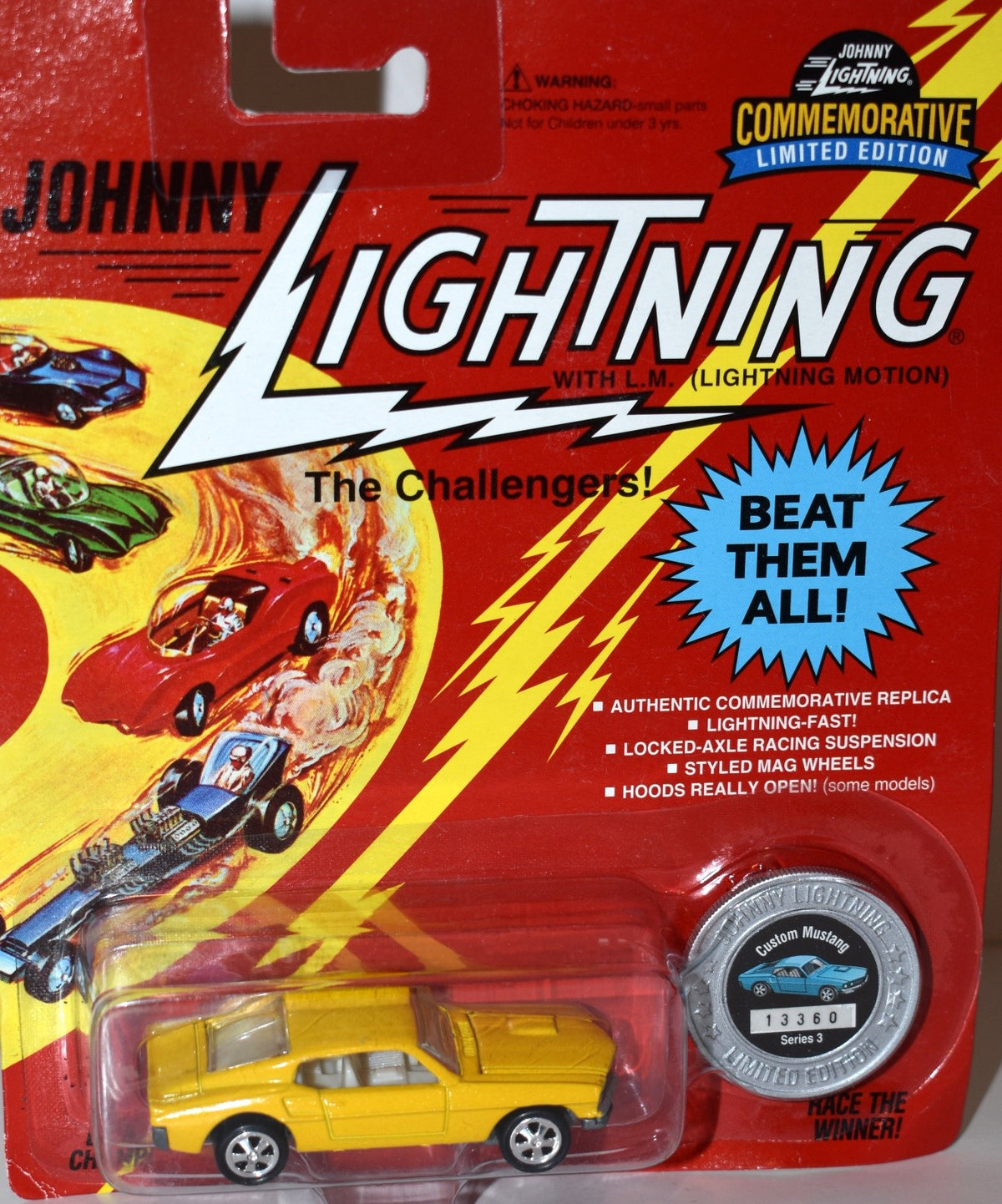 Johnny Lightning Commemoratives - Custom Ford Mustang Fastback