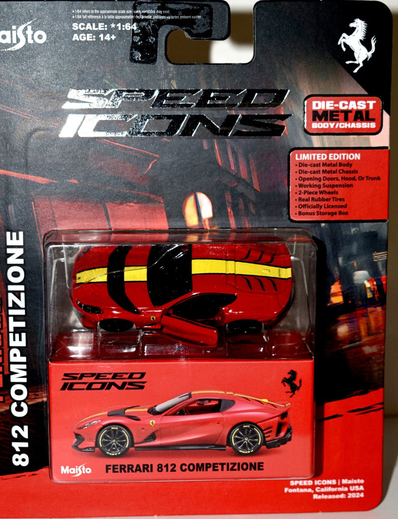 Maisto Speed Icons - Ferrari 812 Competizione