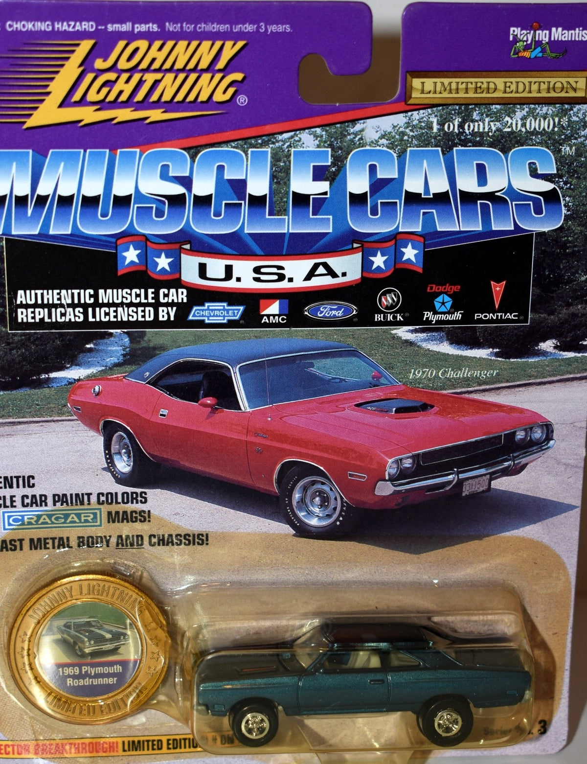 Johnny Lightning Muscle Cars USA - 1969 Plymouth Road Runner