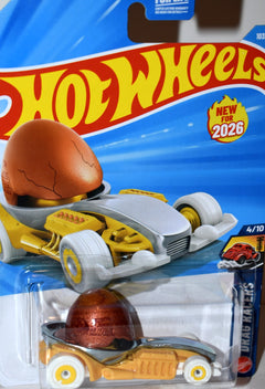 Hot Wheels - New for 2026 - Eggshell Racer