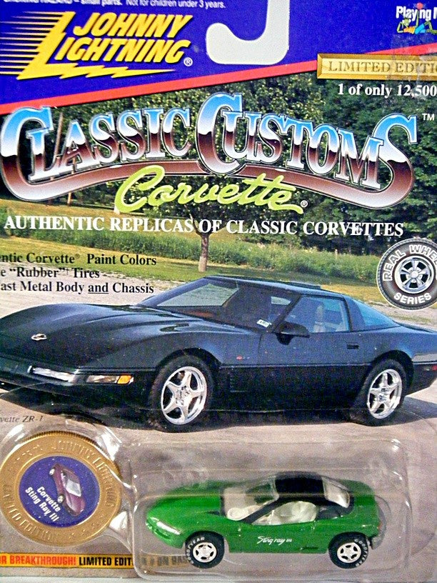 Johnny Lightning - Classic Customs Corvettes - Chevrolet Corvette Stingray III Concept Vehicle