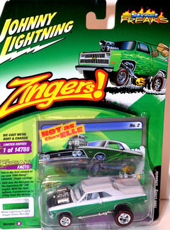 Johnny Lightning - Rare White Lightning! Street Freaks  Zingers 1966 Chevrolet Chevelle