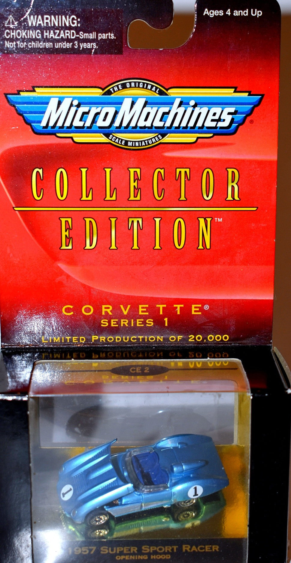 Micro Machines - Corvette Series 1- 1957 Corvette Super Sport Race Car